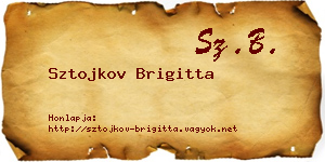 Sztojkov Brigitta névjegykártya